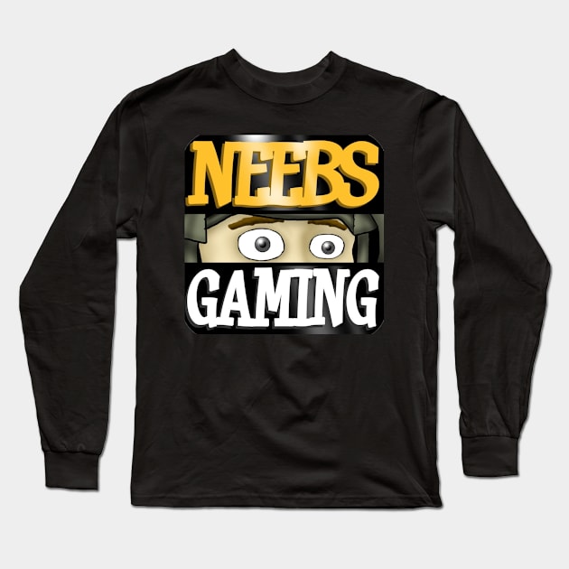 Neebs gaming Long Sleeve T-Shirt by shadowNprints